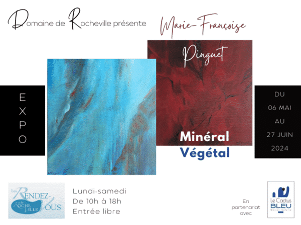 Mineral/Vegetal exhibition by French artist Marie-Françoise Pinguet