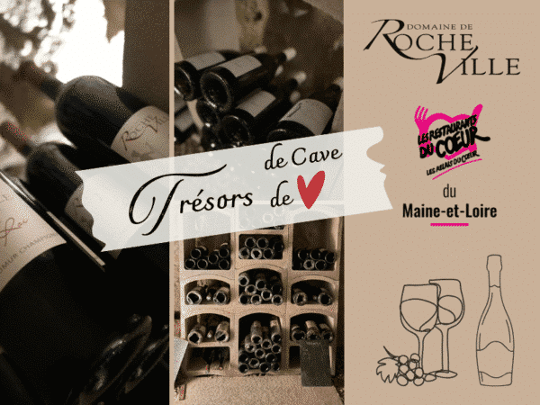 Charity wine auction at Domaine de Rocheville Loire Valley