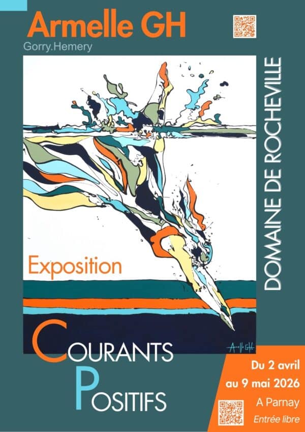 Affiche exposition Courants Positifs