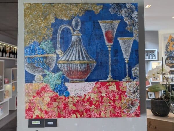 Cristal 50x50 par Beatty et boutique de vin de Loire du Domaine de Rocheville